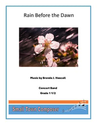Rain Before the Dawn Concert Band sheet music cover Thumbnail